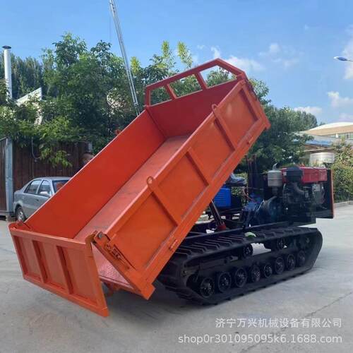 扶式履带车 63小型型农爬山虎 用搬运车 履手带小型运输车微履带