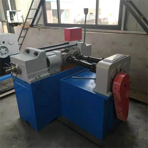 Wire roling macl筑hine半自动金属成型材型机 建管材液压滚丝机