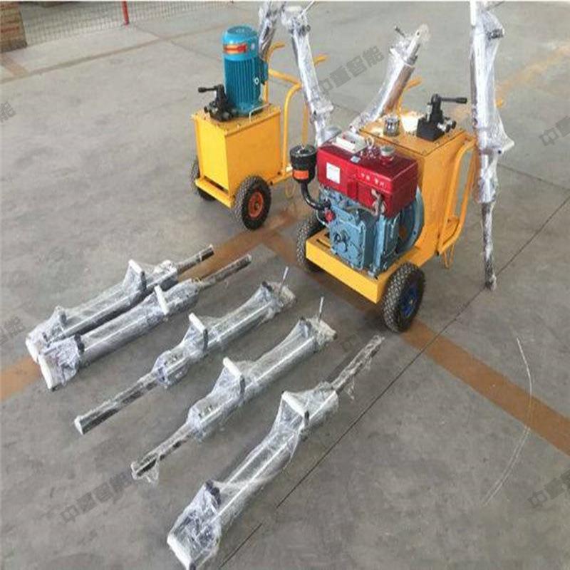 厂家现出售劈机 矿货岩石开山劈裂机 操作简单JD山裂L36劈821裂机