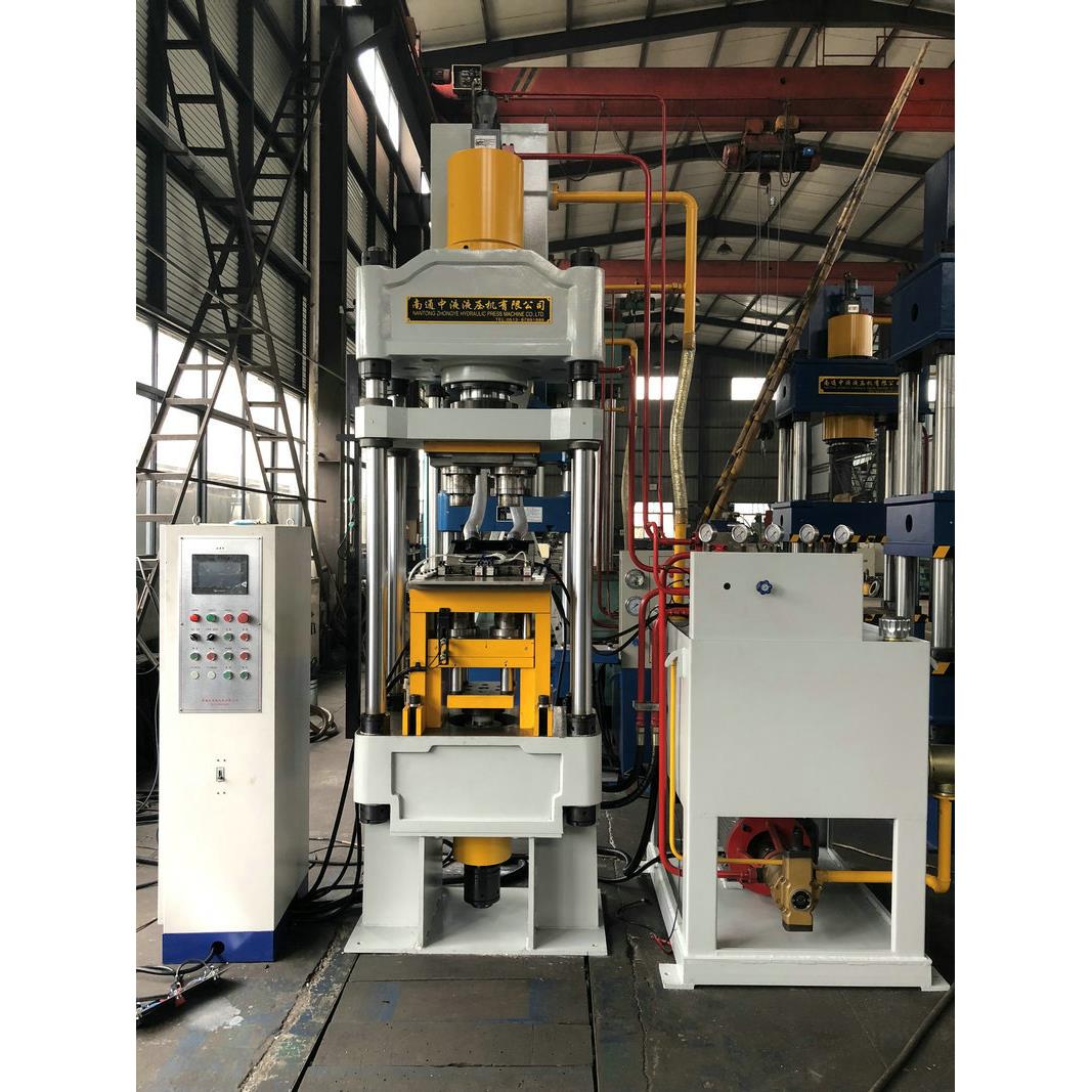 末7Z-1009A干粉成自动型液压机 上一下一粉液压机79-100 盐芯液压