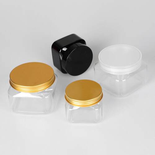 10面mlRAI-30ml方0形广5口瓶透明塑料瓶PET膏霜瓶膜罐护肤品包材