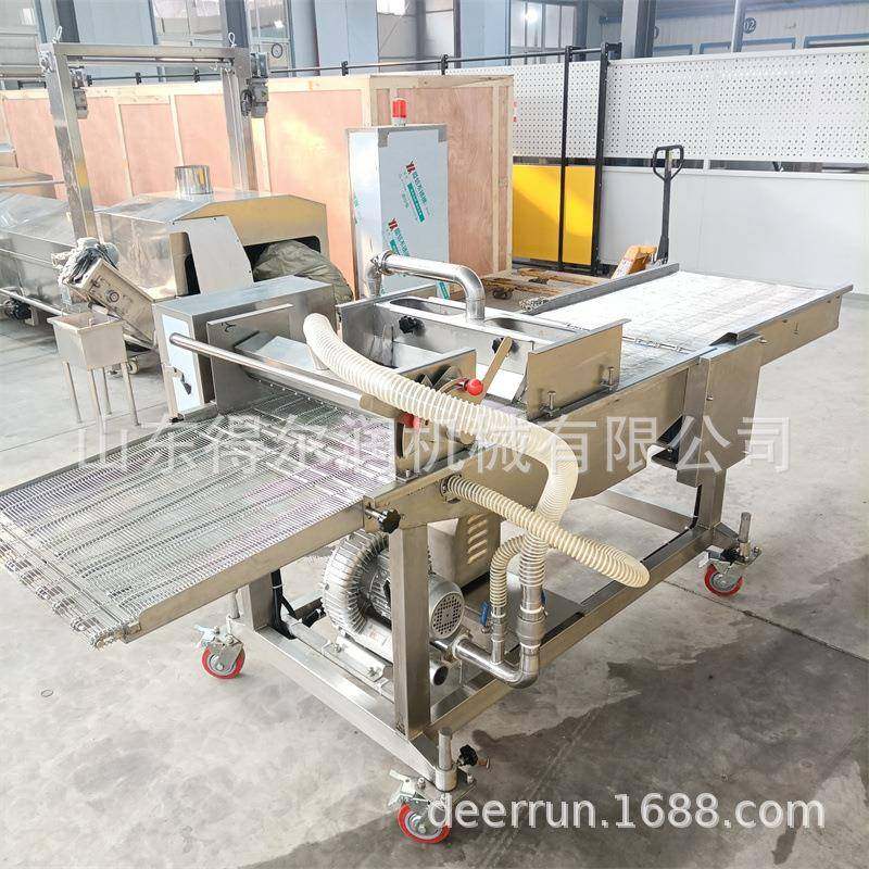 广东香酥鱼糕上浆机 隧道式上粉机 休闲食品裹浆裹粉设备 可试机,清洗/食品/商业设备,休闲食品加工设备,淘宝优惠券,粉丝福利购,淘宝优惠卷
