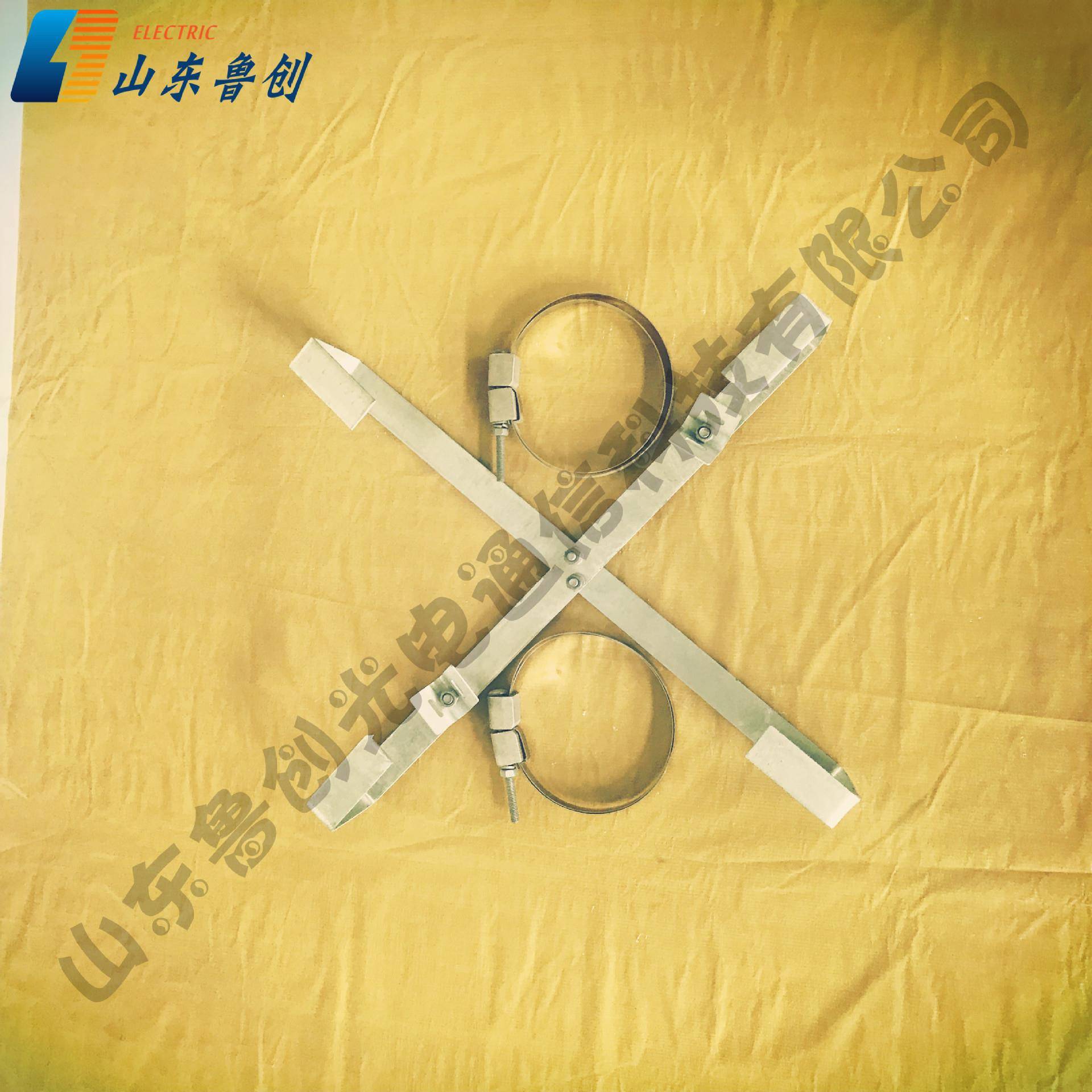 光缆预留架电力光缆用余缆架 ADSS/OPW塔杆用十字盘缆架山东鲁创