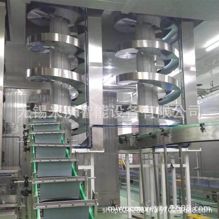 动力生产线后包装线螺旋输送机 纸箱升降机 旋转提升机纸箱周转筐,搬运/仓储/物流设备,输送机,淘宝优惠券,粉丝福利购,淘宝优惠卷