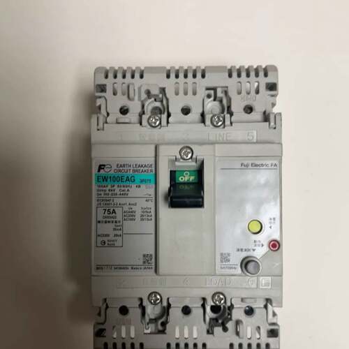 可维修EW100EAG 75A3，漏电断路器共有只