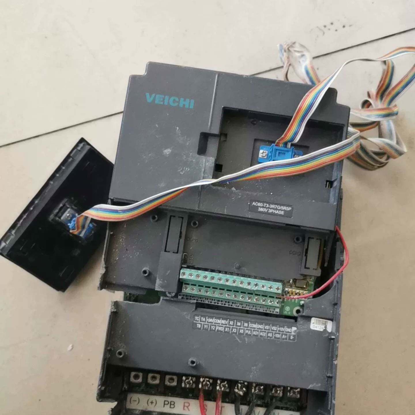 可维修，AC60-T3-3R7G/5R5P，，，伟创变频器不带面板配图片
