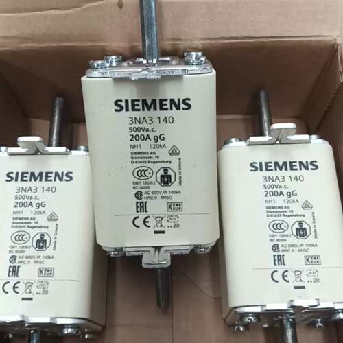 可维修3NA3 140 200A 500V，，西门子熔断器希腊