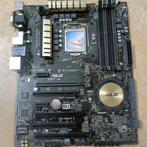 可议价华硕Z97-A主板 有2片 A1150 上ddr3