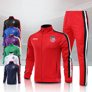 篮球出场服套装足球体育生运动会训练队服湖人勇士队比赛外套秋冬