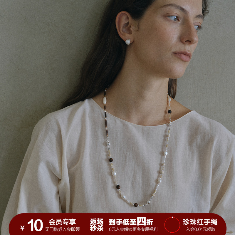 【限时四折秒杀】SOFT ROOM珍珠磁吸串珠多戴法手链项链配饰礼物