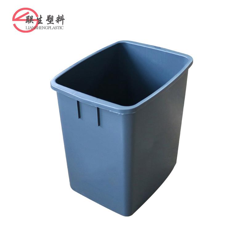 2#加厚垃圾塑料收纳筒客厅废纸篓茶渣桶塑料垃圾筐厂家