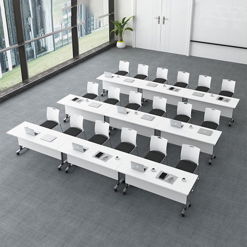 hyz-1议大桌简约现代型长条桌会子商用商务洽谈桌长方会议桌形椅