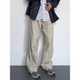 宽松简约百搭宽松牛仔裤 美式 男 Studio日系复古水洗休闲直筒裤 HMN