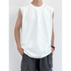 HMN T恤百搭休闲打底衫 Studio美式 复古索罗娜纯色背心男圆领无袖