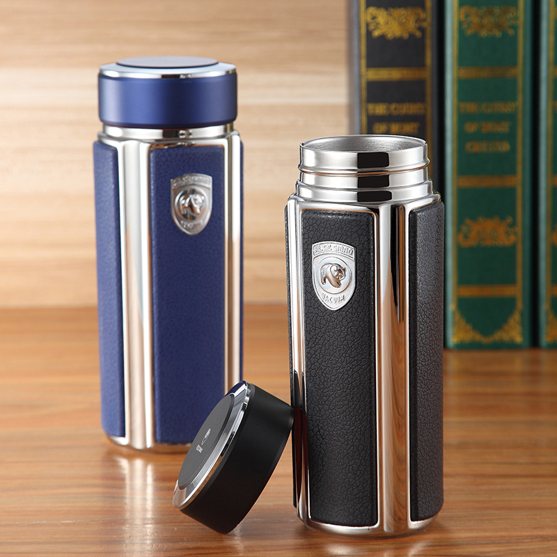 思宝正品方舟C1C2男士商务保温杯车载便携喝水杯礼盒包装送人