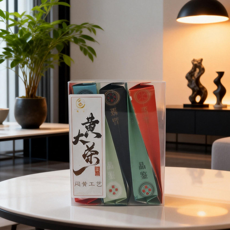 手工炭焙霍山黄大茶清香品鉴装