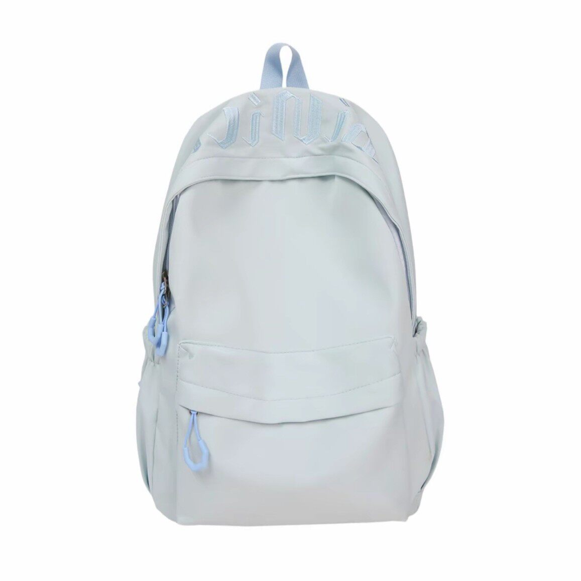 情侣款清新ins潮酷刺绣字母韩版百搭初高中大学生潮流简约书包