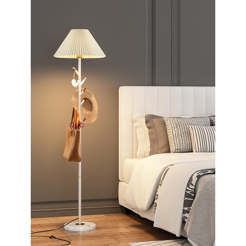 衣架灯挂衣架一体带灯家用客厅进门卧室立式灯装饰衣帽网红落地灯