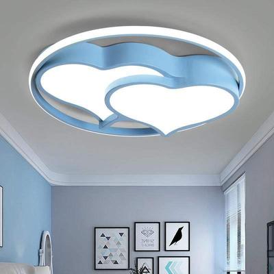 新款儿童房灯创意男孩女孩led灯温馨浪漫卧室吸顶灯卡通房间灯具