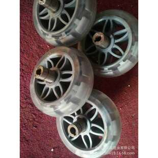 碰碰车轮子一套驱动轮成套前轮后轮