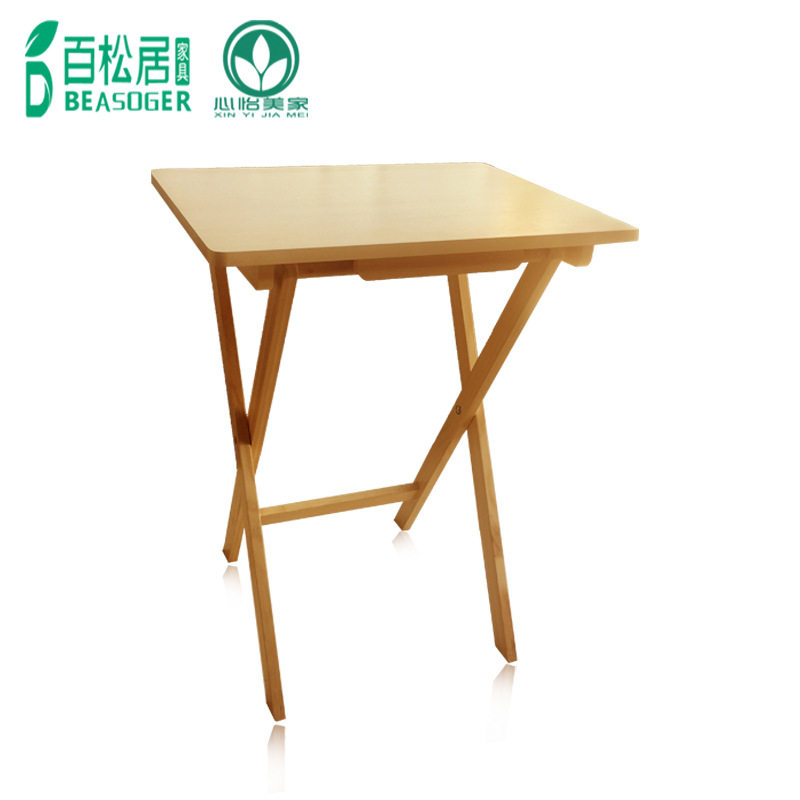 实木电脑折叠桌便携式茶几 家居现代简约创意休闲桌子 厂家批发