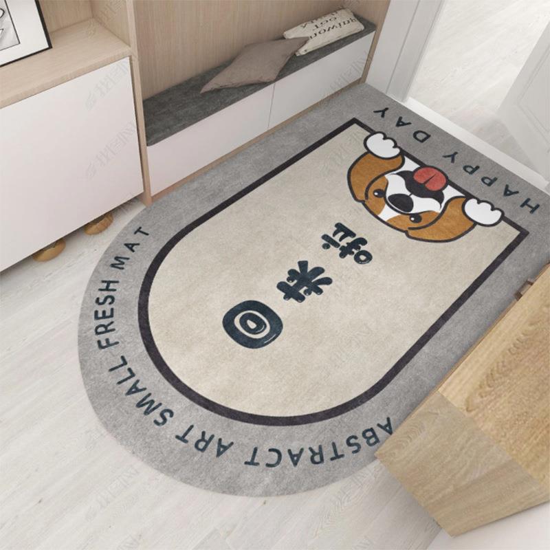 入户门地垫丝圈你回来了耐脏免洗可剪裁进门垫子家用大脚垫耐磨