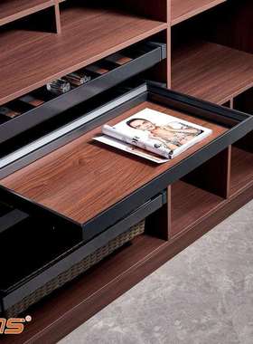 RMS现货衣帽间收纳配件珠宝饰品平拉篮收纳框StorageBox