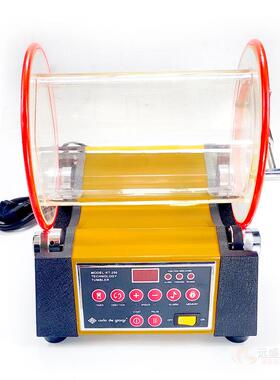 KT250数显滚桶抛光机滚筒抛光机电子滚动抛光机金银首饰抛光机