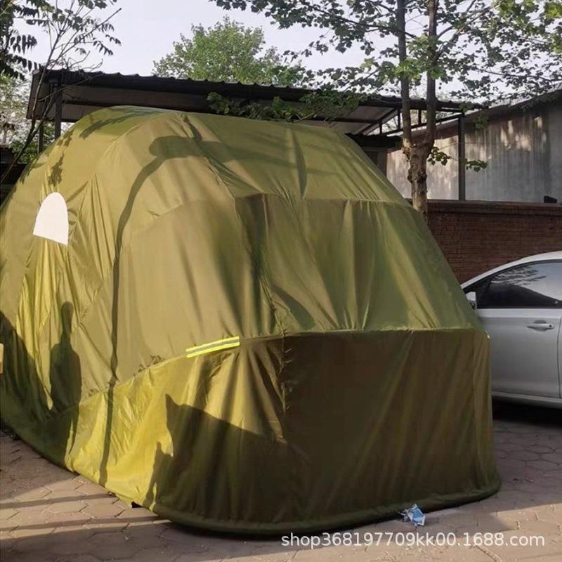 多功能小型简易移动车棚汽车遮阳防雨车位车库折叠车棚