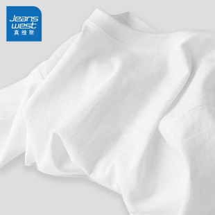 真维斯男童t恤长袖春秋款2026新款男孩纯色上衣纯棉童装儿童春装