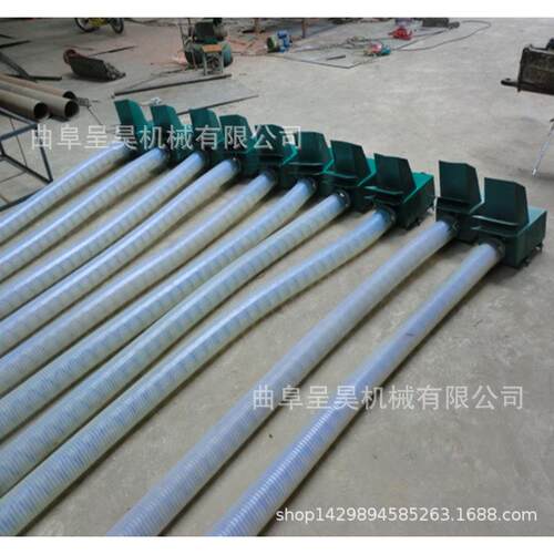 食吸输送机 车载农用五谷抽粮机机 质量好粮耐磨牛筋管粮厂家