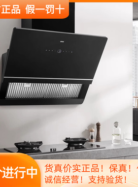 FRANKE弗兰卡侧吸式油烟机爆炒大风量黑色挥手感应FC988NX能效1级