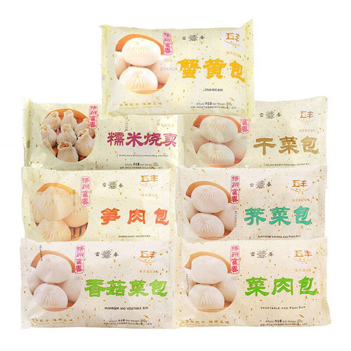 扬州特产富春包子百年老字号品牌