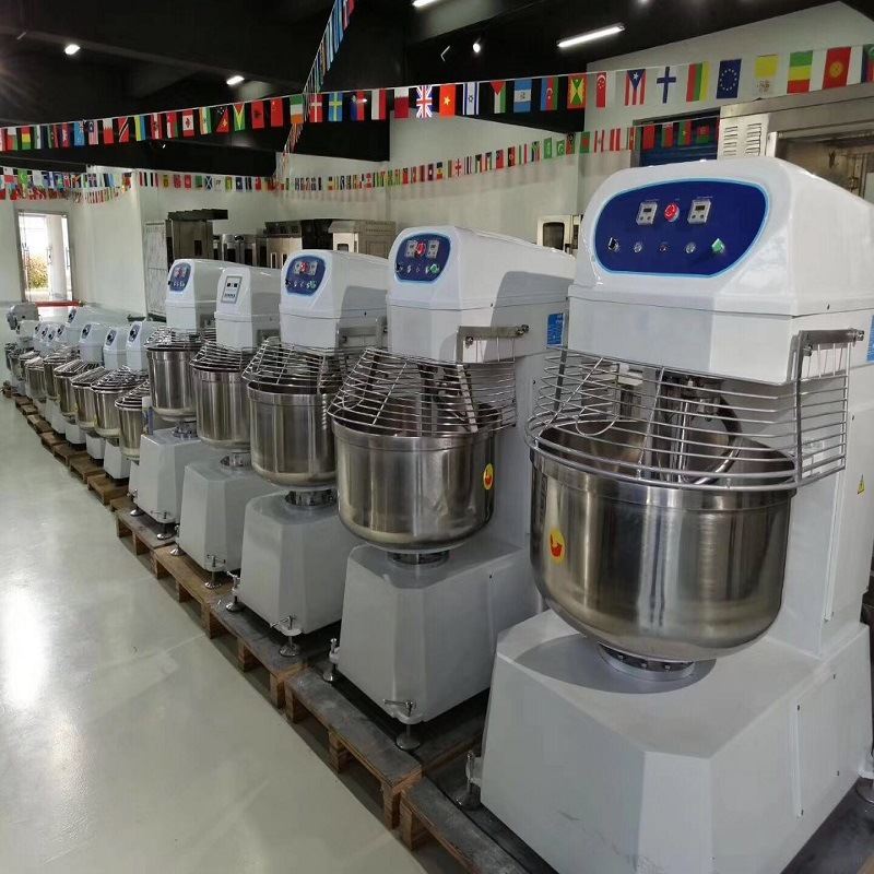 研麦双速双动和面机铜芯电机厂家直供加厚304不锈钢料筒H40H50