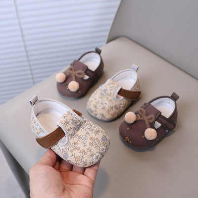 宝宝学步鞋男女婴儿手工布鞋春秋