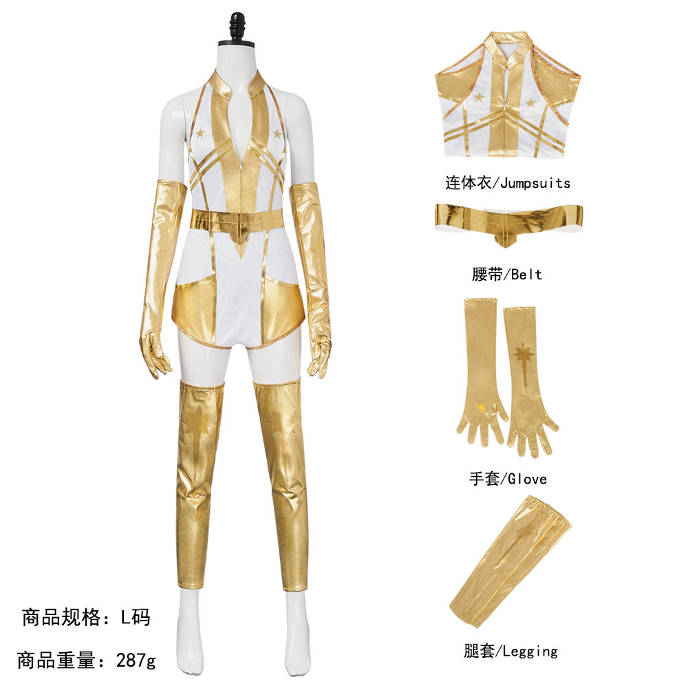 万圣节cos服星光电视剧黑豹纠察队星光角色扮演女套装