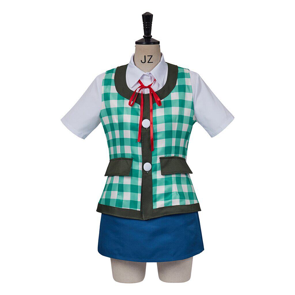 万圣节动物森友会cos服动物之森西施慧cosplay周边服格子衬衣套装