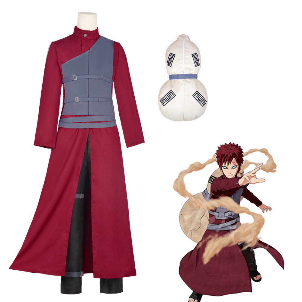 万圣节火影忍者cos服动漫角色扮演cosplay二次元我爱罗cos服装