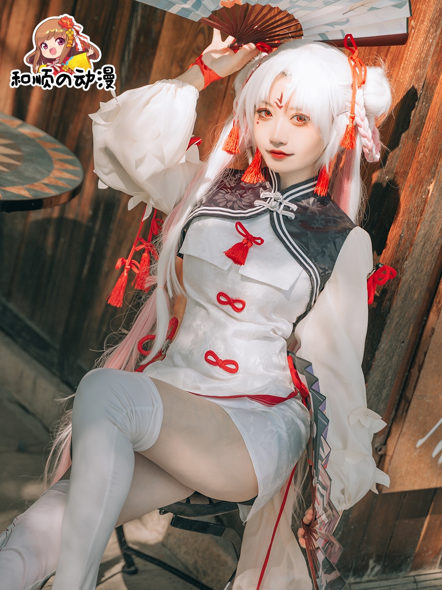 和顺动漫家阴阳师不知火cos服魔都绮梦cosplay店长C服旗袍套装女