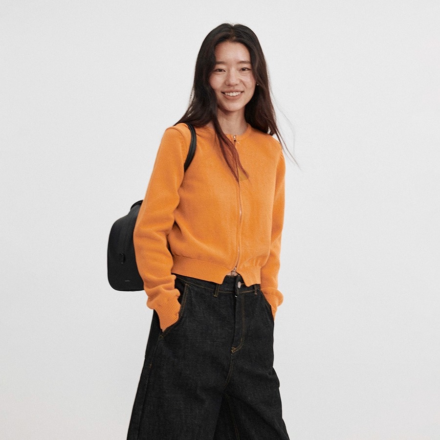 韩系精梳棉纺针织毛衣女25秋新品