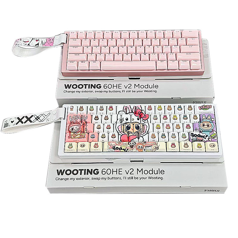 Wooting60he键盘V2满改图片