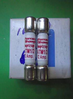 ATM1/2 Ferraz罗兰10X38陶瓷熔断器/保险丝500mA 600V 全新正品