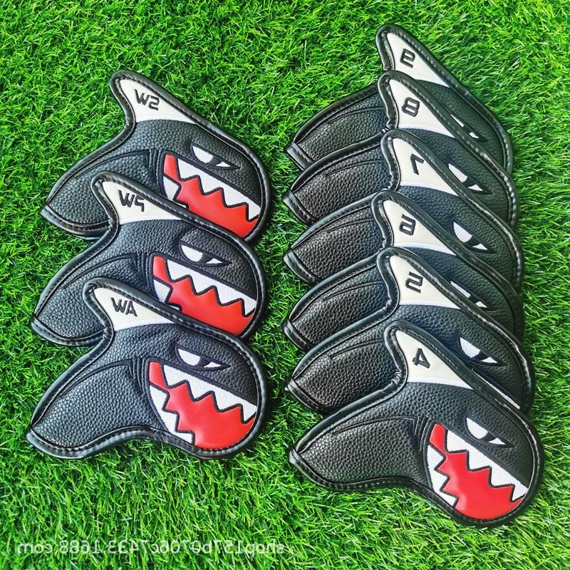 Shark irons cover golf club head cover ball head cap cover g