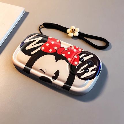 适用小米17promax手机壳米15/14/13硅胶civi3可爱红米note15/14新款卡通14r潮牌k90/k80保护套横版大耳朵米妮