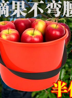 肥料肩背便携式塑料桶人工摘果种子饲料施肥神器PPC