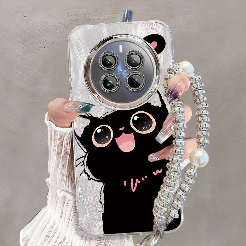 realme12pro+手机壳rmx3841卡通软oppo真我pro保护套5g镜头全包防摔rmx3843个性创意realme 12pro十可爱女款