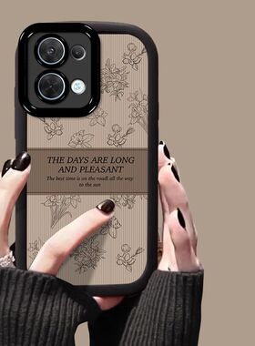 oppo reno8手机壳PGBM10软硅胶opreno8pro保护套5g全包边防摔PGAM10个性创意0pp0reno8pro+高级感PFZM10女款