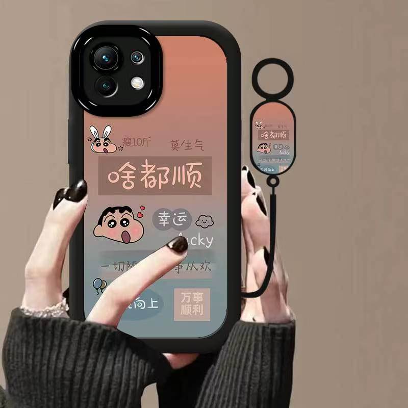 小米11pro手机壳M2102J2SC卡通软ml11保护套5g镜头全包防摔m2011k2c个性创意小米十一青春版文字mi11lite女款