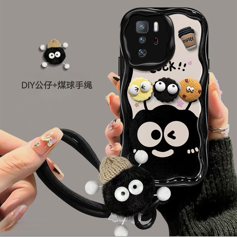 毛绒公仔立体咖啡适用红