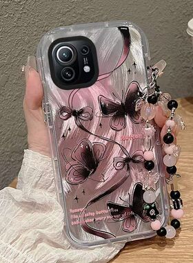 小米11pro手机壳M2102J2SC软硅胶ml11保护套5g全包边防摔m2011k2c个性创意小米十一青春版高级感mi11lite女款